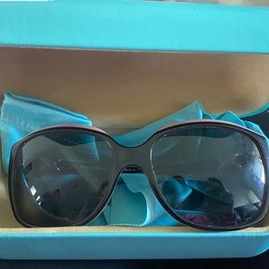 Tiffany black pink/grey gradient sunglasses TF4076
